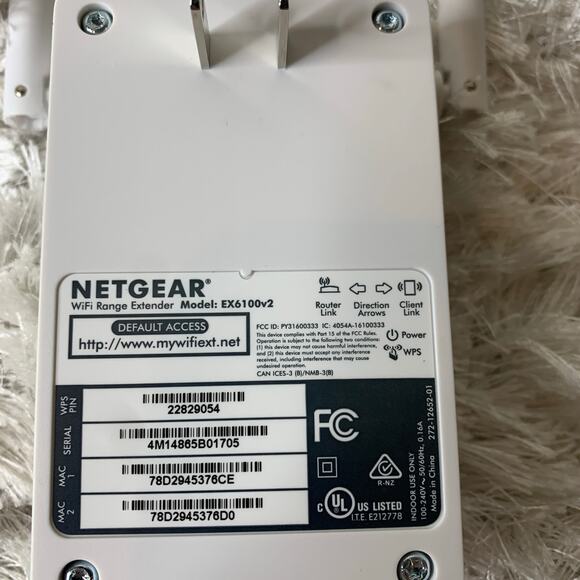 Netgear Wifi Range Extender EX3100v2 White - Picture 5 of 7